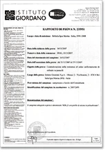 Certificazione Istituto Giordano
