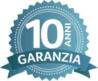 Bollino Garanzia 10 Anni contro ingiallimento e grandine